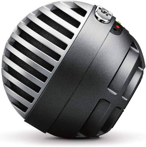 Shure MV5 Digital Condenser Microphone - Grey/Black by Shure - Refurbished - Like New condition - Image 3