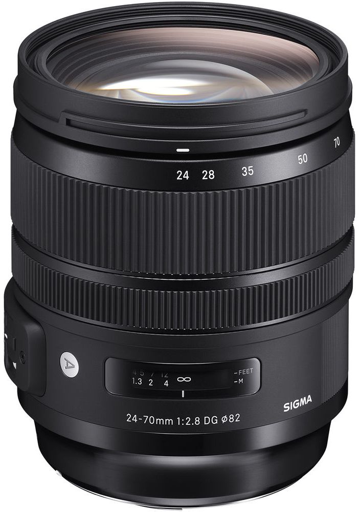 Sigma 24-70mm F2.8 DG OS HSM Art Lens for Nikon F - Black by Sigma - Refurbished - Like New condition - CA$1177.99