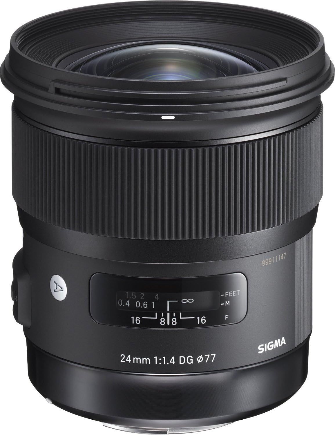 Sigma 24mm F1.4 DG HSM Art Lens for Canon EF - Black by Sigma - Refurbished - Very Good condition - CA$595.99
