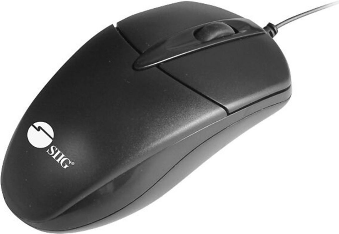 SIIG 3 Buttons USB Optical Mouse - Black by SIIG - Refurbished - Very Good condition - US$27.23