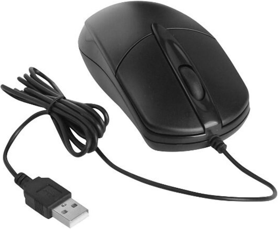 SIIG 3 Buttons USB Optical Mouse - Black by SIIG - Image 3