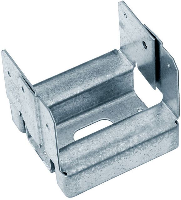 Simpson Strong-Tie ABA44Z ZMAX Galvanized 16-Gauge 4x4 Adjustable Post Base (20-Pack) - Grey by Simpson Strong-Tie - Refurbished - Like New condition - Image 2