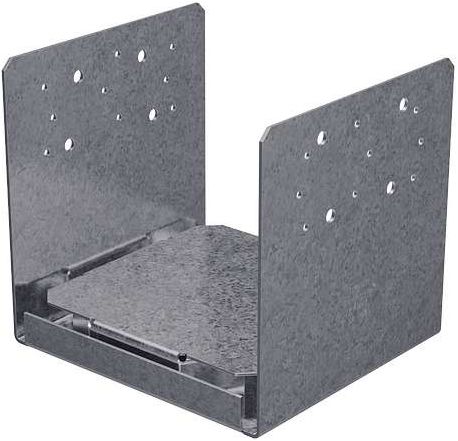 Simpson Strong-Tie ABU88Z 8-Inch x 8-Inch Standoff Post Base ZMAX (4-Count) - Grey by Simpson Strong-Tie - Refurbished - Premium condition - US$332.20
