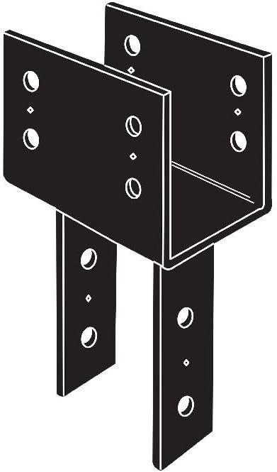 Simpson Strong-Tie CC66PC Column Cap - Black by Simpson Strong-Tie - Image 2