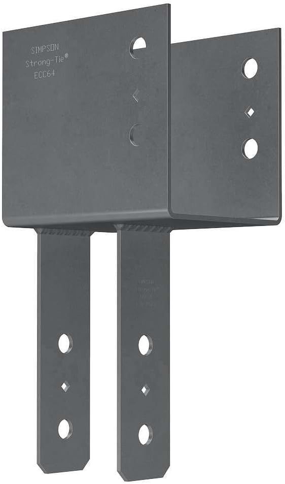 Simpson Strong-Tie ECC64 6X Beam 4X Post ECC - Grey by Simpson Strong-Tie - Refurbished - Premium condition - US$124.11