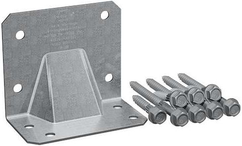 Simpson Strong-Tie HGA10KT Gusset Angle Bracket Kit with Screws (2-Pack) - Grey by Simpson Strong-Tie - Refurbished - Premium condition - US$195.85