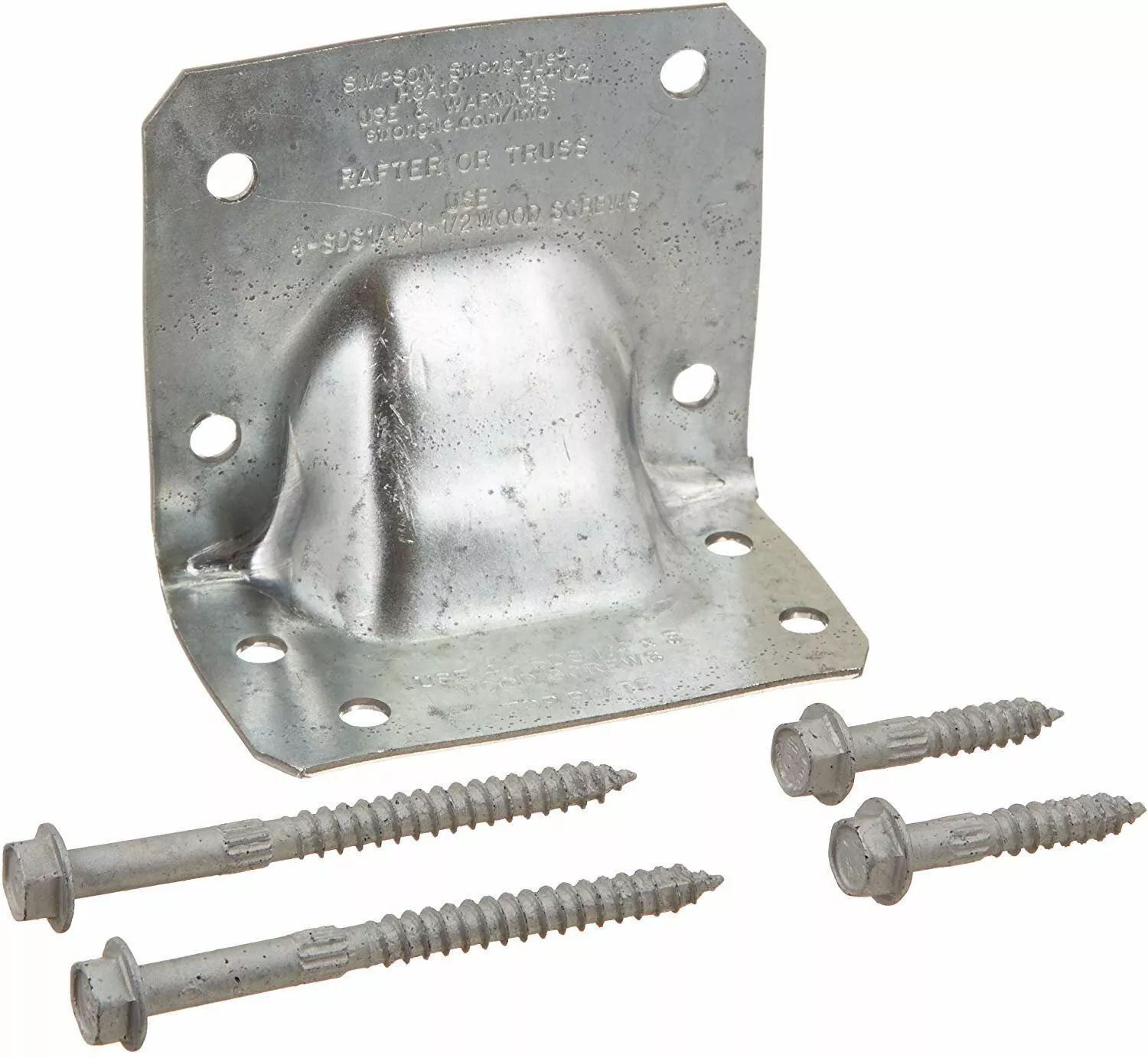 Simpson Strong-Tie HGA10KT Gusset Angle Bracket Kit with Screws - Grey by Simpson Strong-Tie - Refurbished - Like New condition - Image 2