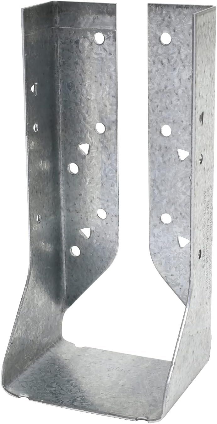 Simpson Strong-Tie HUC28-2Z Double 2" x 8" 14-Gauge Zmax Concealed Joist Hanger - Grey by Simpson Strong-Tie - Refurbished - Premium condition - US$33.24