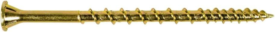 Simpson Strong-Tie QuikDrive WSV3S #9 x 3" Subfloor Screws T-25 (1000ct) - Yellow by Simpson Strong-Tie - Refurbished - Premium condition - US$120.63