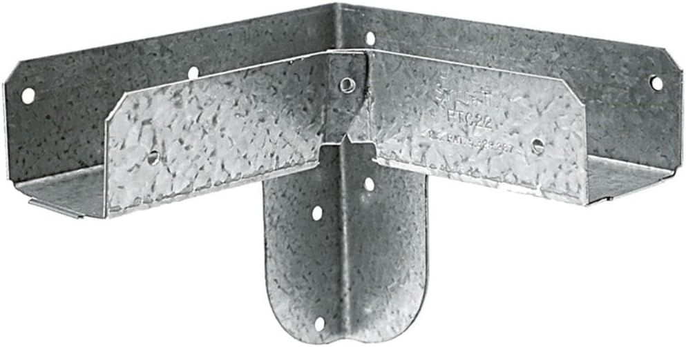 Simpson Strong-Tie RTC22Z 18-Gauge ZMAX Galvanized Rigid Tie Corner - Grey by Simpson Strong-Tie - Refurbished - Premium condition - US$15.25