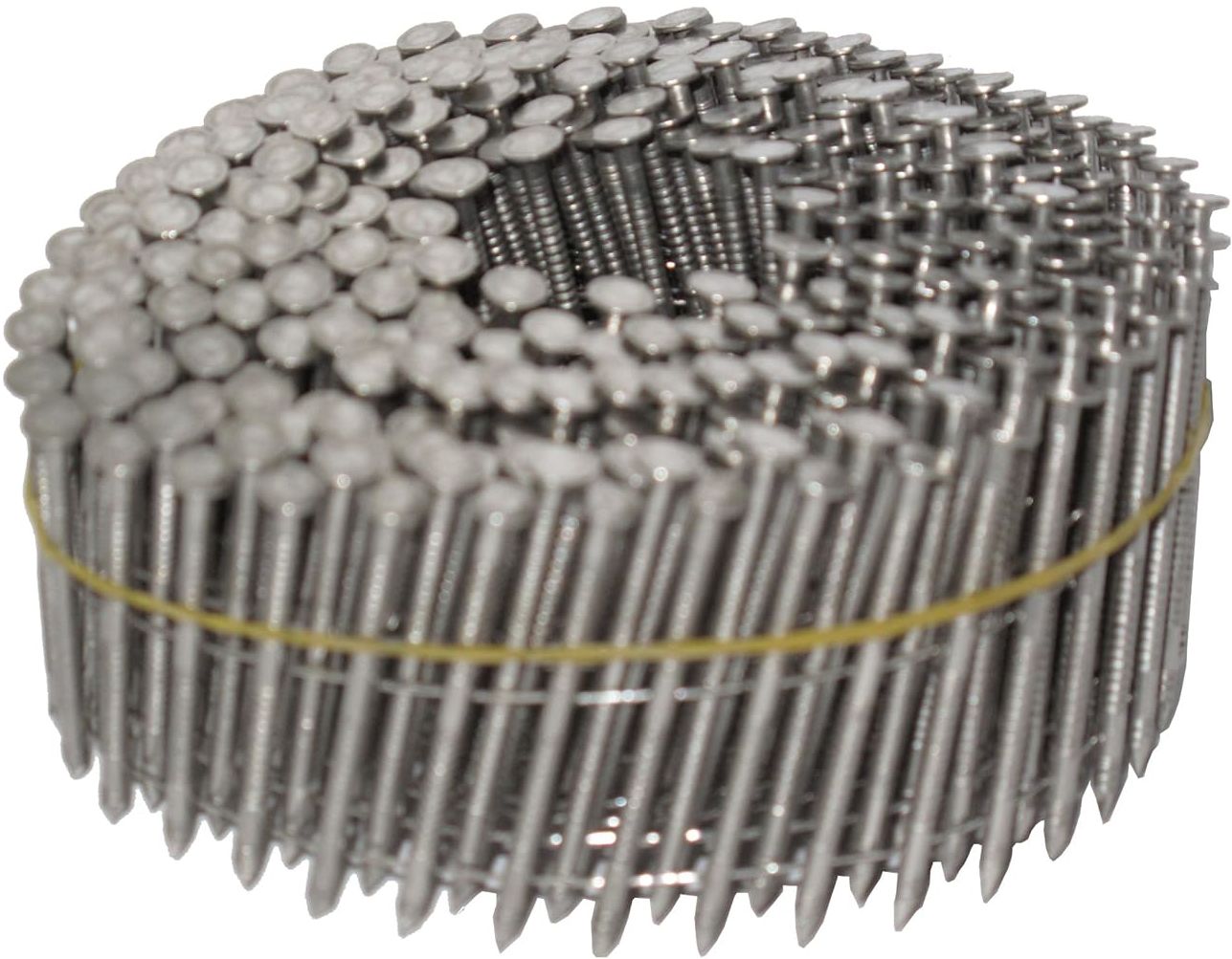 Simpson Strong-Tie S13A200SNBP 2" x .090 304SS Ring Shank Siding Nails (1200ct) - Grey by Simpson Strong-Tie - Refurbished - Premium condition - US$109.31