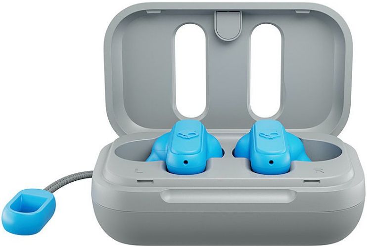 Skullcandy Dime 2 True Wireless Earbuds - Light Grey/Blue by Skullcandy - Refurbished - Like New condition - Image 4