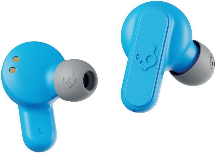 Skullcandy Dime True Wireless Earbuds - Light Grey/Blue by Skullcandy - Refurbished - Very Good condition - Image 2