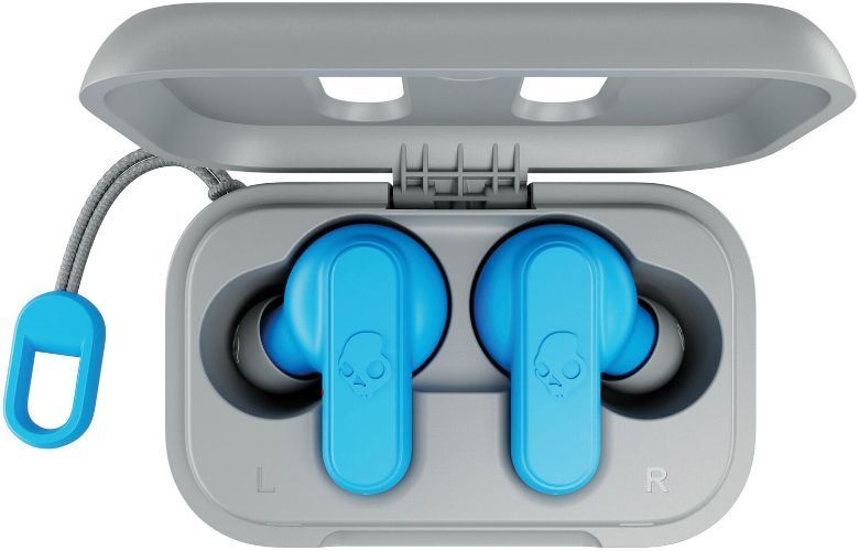 Skullcandy Dime True Wireless Earbuds - Light Grey/Blue by Skullcandy - Refurbished - Very Good condition - Image 4