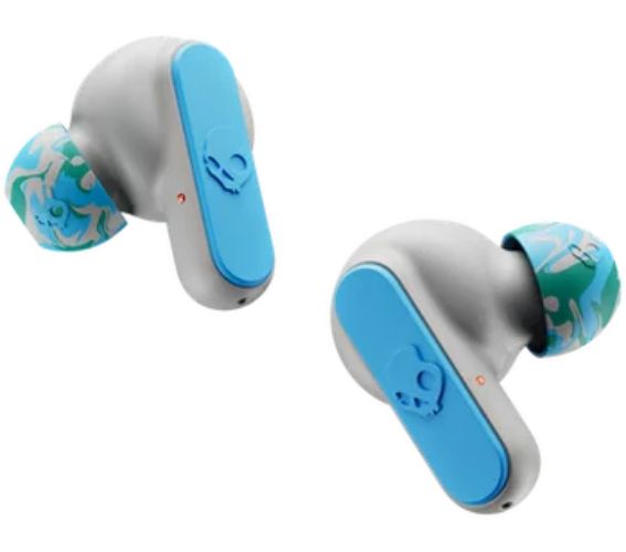 Skullcandy Dime XT 2 True Wireless Earbuds - Light Grey/Blue by Skullcandy - Refurbished - Like New condition - Image 2