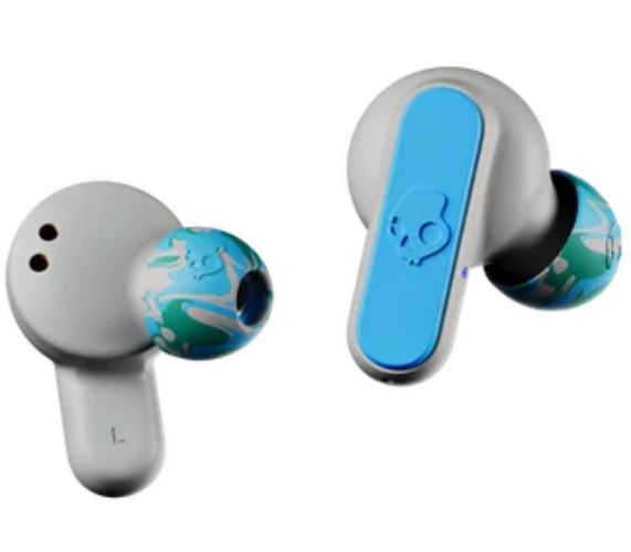 Skullcandy Dime XT 2 True Wireless Earbuds - Light Grey/Blue by Skullcandy - Refurbished - Like New condition - Image 3