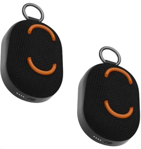 Skullcandy Kilo Wireless Bluetooth Speaker with Case Bundle (2Pack) - Black by Skullcandy - Image 2