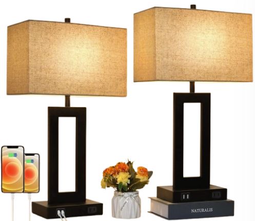 Skysonic USB Table Lamps (2Pack) - Default by Skysonic - Refurbished - Very Good condition - US$67.84