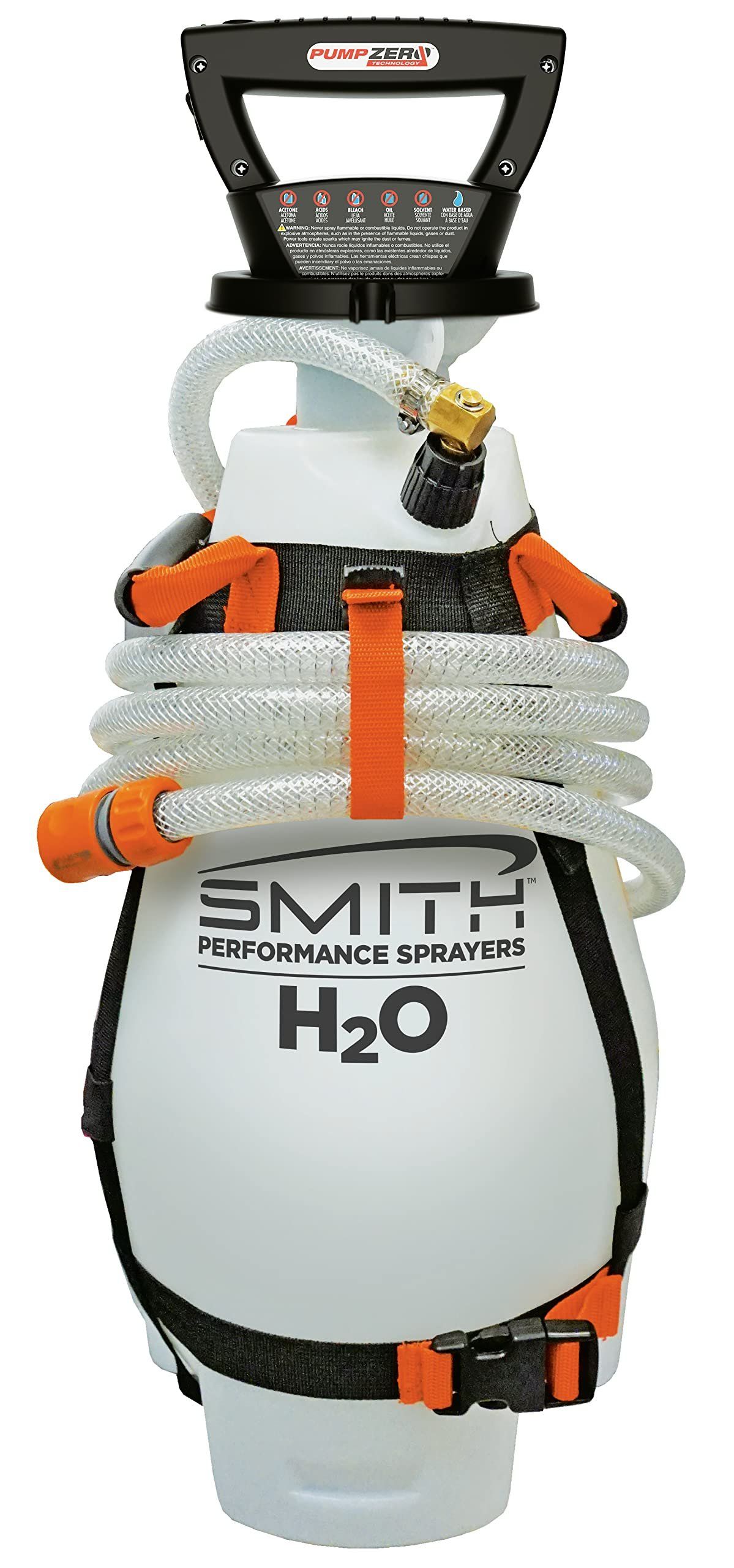 Smith Performance 190655 3 Gallon Tank Li-Ion Powered Zero Pump Concrete Sprayer - White by Smith Performance - Refurbished - Premium condition - US$173.23