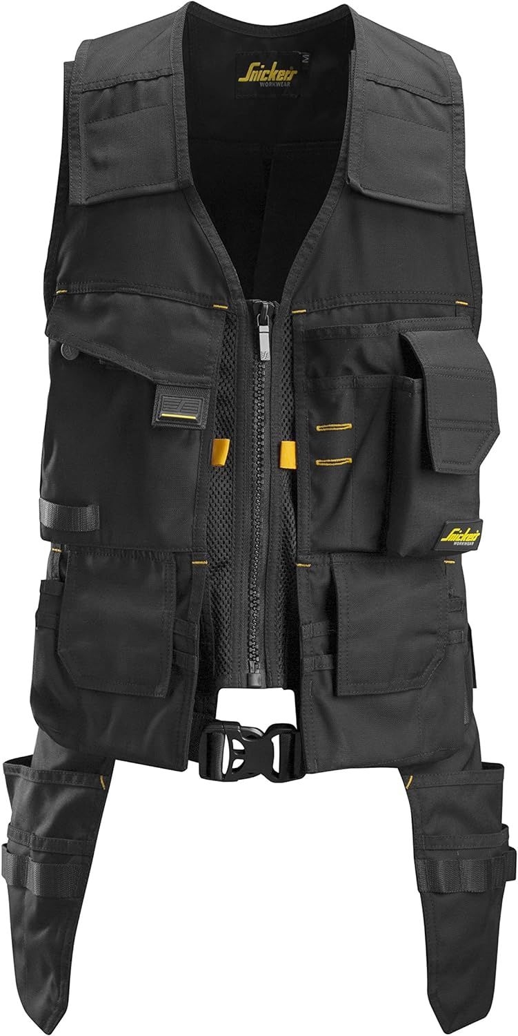 Snickers Allround Work Tool Vest (U4250) (L) - Black by Snickers - Refurbished - Premium condition - US$141.02