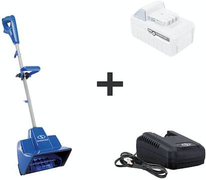 Snow Joe 24-Volt* IONMAX Cordless Snow Shovel Kit (24V-SS11-XR) - Blue by Snow Joe - Refurbished - Very Good condition - US$121.98