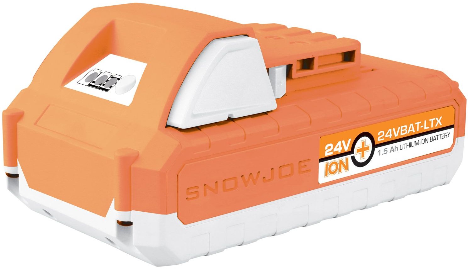 Snow Joe + Sun Joe iON+ 24VBAT-LTE - Orange - 1.5 Ah by Snow Joe - Refurbished - Very Good condition - US$32.97