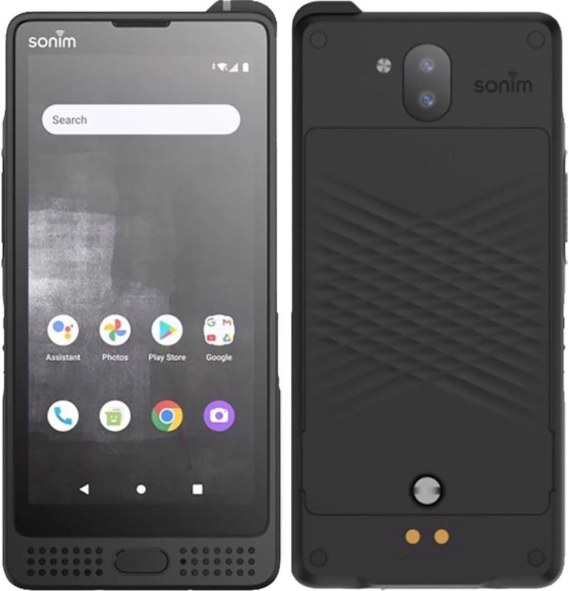 Sonim XP10 Ultra-Rugged Smartphone - 128GB - 6GB RAM - Black - Unlocked by Sonim - Refurbished - Good condition - CA$657.99