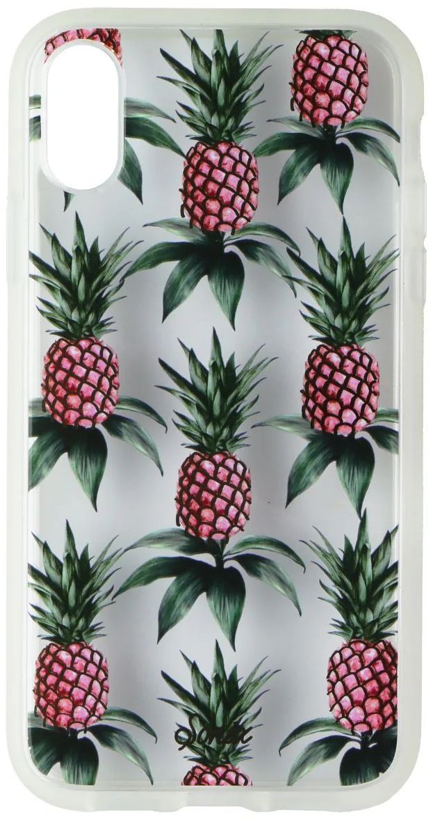 Sonix Clear Coat Hard Phone Case for iPhone XR - Clear - Pineapple Gold by Sonix - Refurbished - Brand New condition - US$13.93