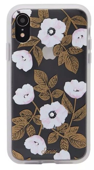 Sonix Clear Coat Hard Phone Case for iPhone XR - Rhinestone Harper by Sonix - Refurbished - Very Good condition - US$71.48