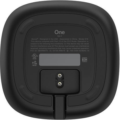Sonos One Smart Speaker (Gen 2) - Black by Sonos - Refurbished - Brand New condition - Image 4