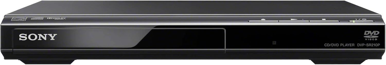 Sony DVP-SR210P DVD Player - Black by Sony - Refurbished - Very Good condition - US$23.94