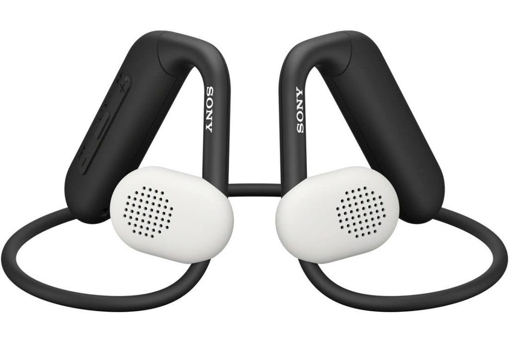 Sony Float Run Off-Ear Wireless Headphones - Black/White by Sony - Image 2