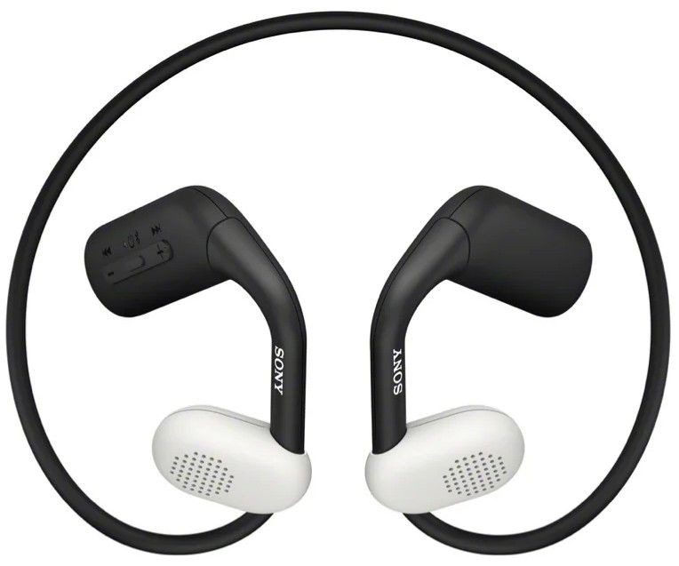 Sony Float Run Off-Ear Wireless Headphones - Black/White by Sony - Image 3