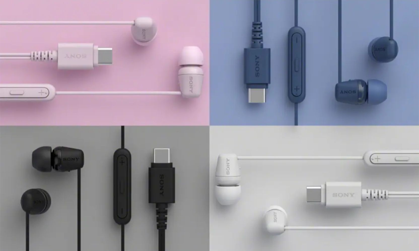 Sony IER-EX15C USB-C Wired In-Ear Headphones - Pink by Sony - Refurbished - Very Good condition - Image 3