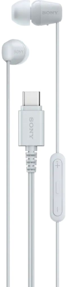 Sony IER-EX15C USB-C Wired In-Ear Headphones - White by Sony - Refurbished - Like New condition - US$81.49
