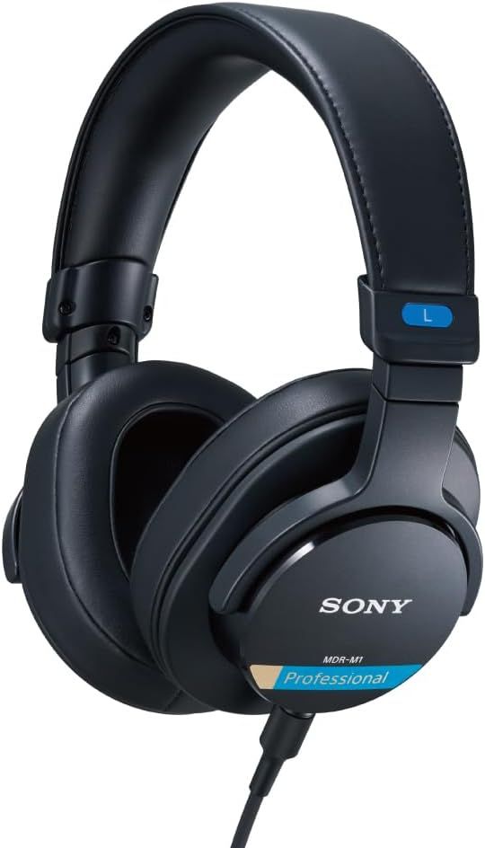 Sony MDR-M1 Professional Reference Closed Monitor Headphones - Black by Sony - Refurbished - Very Good condition - US$504.99