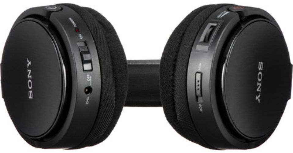 Sony MDR-RF912RK Wireless RF Headphone - Black by Sony - Refurbished - Like New condition - Image 3