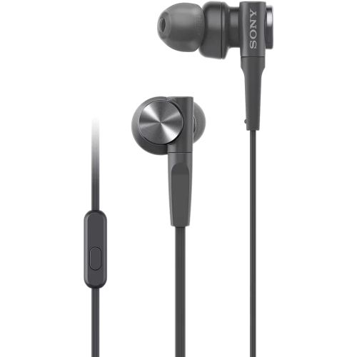 Sony MDR-XB55AP Extra Bass In-Ear Wired Headphones - Black by Sony - Refurbished - Like New condition - US$96.49