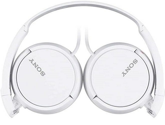Sony MDR-ZX110AP On-Ear Headphones - White by Sony - Image 3