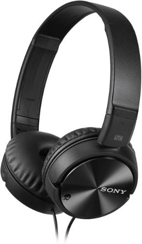 Sony MDR-ZX110NC Noise Canceling On Ear Headphones - Black by Sony - Refurbished - Very Good condition - US$23.99