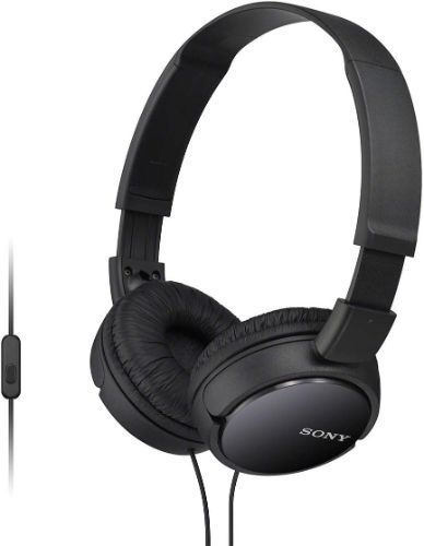 Sony MDR-ZX110 On-Ear Wired Headphones - Black by Sony - Refurbished - Like New condition - US$66.49