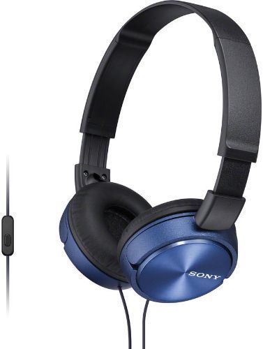 Refurbished Sony MDR-ZX310AP Wired On-Ear Folding Headphones