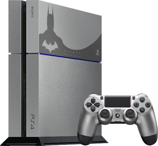 Sony Playstation 4 Slim Gaming Console (Arkham Knight Limited Edition) - 500GB - Gunmetal Grey by Sony - Refurbished - Good condition - US$808.99
