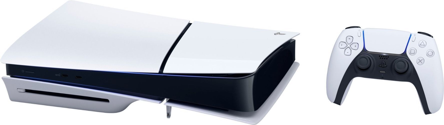 Sony PlayStation 5 Slim Gaming Console (Disc Edition) - 1TB - White by Sony - Image 2