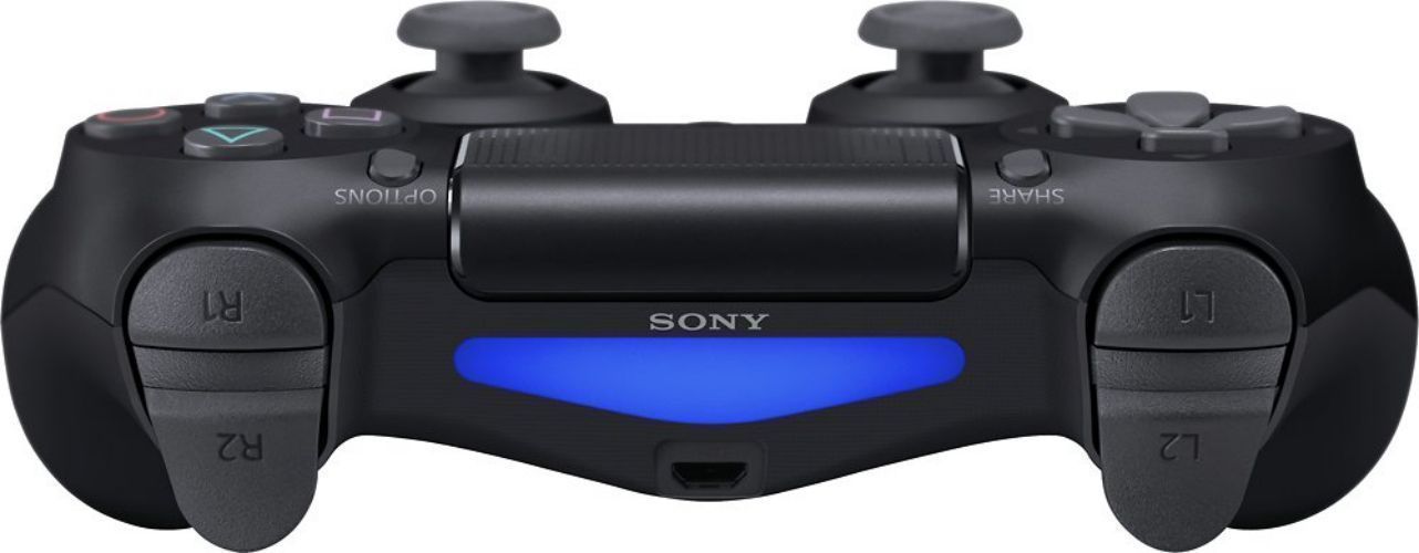 Sony PS4 DualShock 4 Wireless Controller - Jet Black by Sony - Image 2