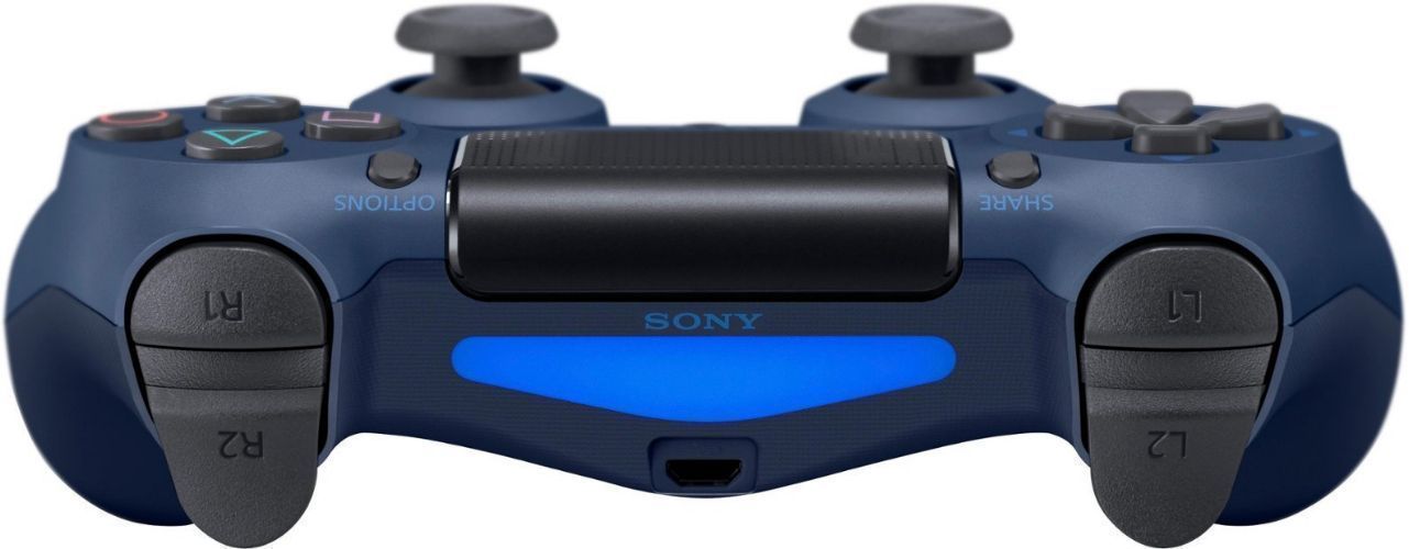 Sony PS4 DualShock 4 Wireless Controller - Midnight Blue by Sony - Refurbished - Very Good condition - Image 2