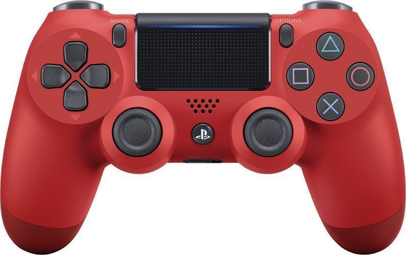Sony PS4 DualShock 4 Wireless Controller - Magma Red by Sony - Refurbished - Like New condition - US$49.88