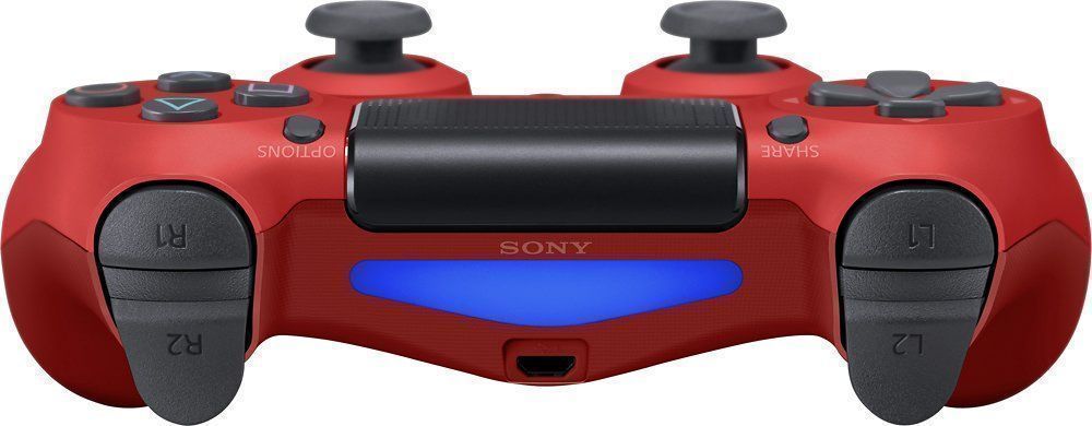 Sony PS4 DualShock 4 Wireless Controller - Magma Red by Sony - Refurbished - Like New condition - Image 2