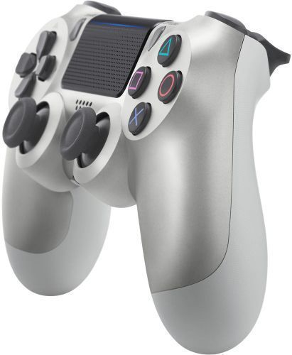 Sony PS4 DualShock 4 Wireless Controller - Silver by Sony - Refurbished - Very Good condition - Image 3