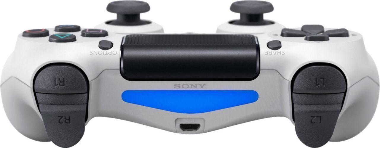 Sony PS4 DualShock 4 Wireless Controller - Glacier White by Sony - Refurbished - Very Good condition - Image 2